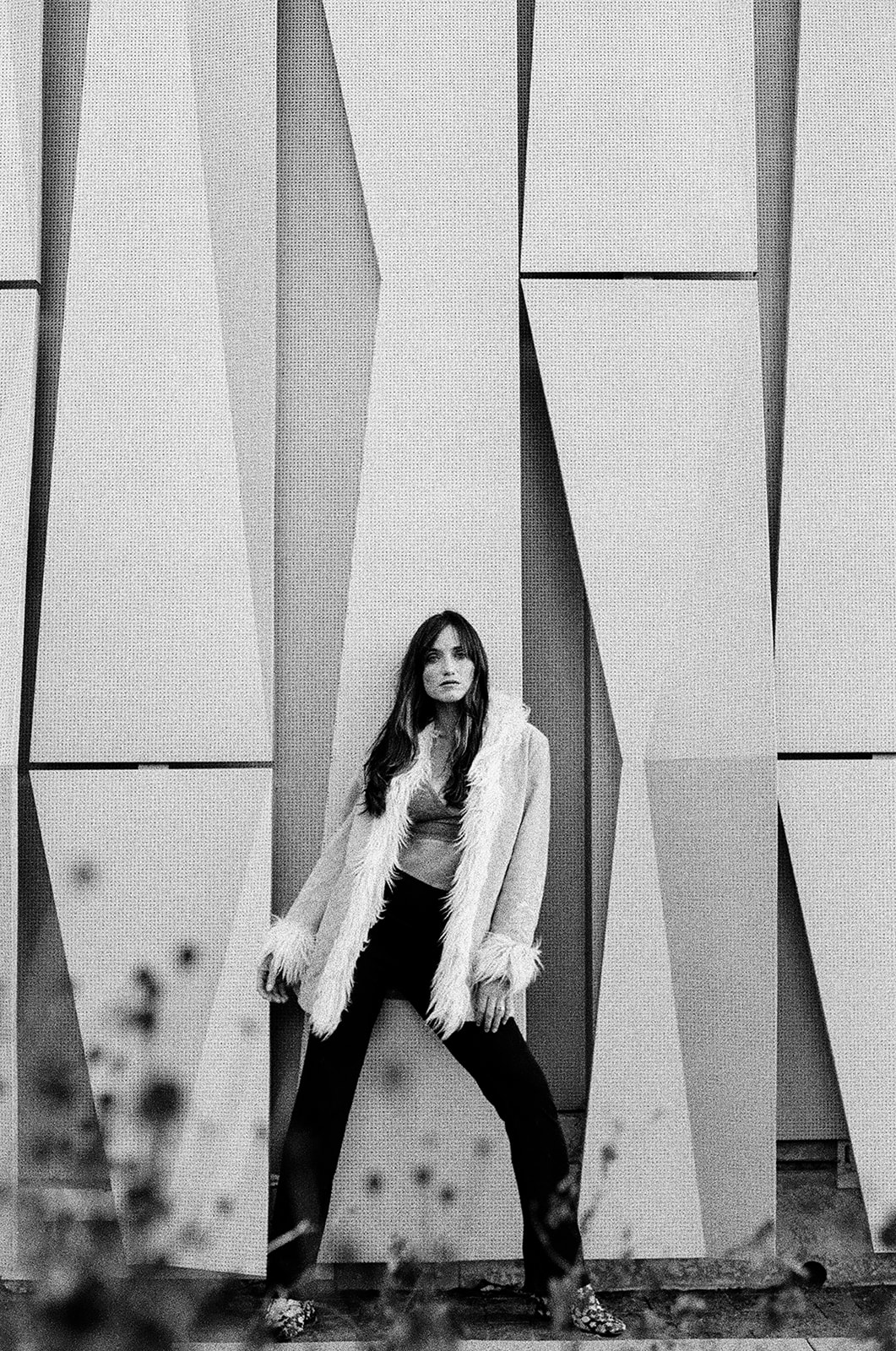 Black and White Film Portraits On The Canon A1 - Jada And David Parrish