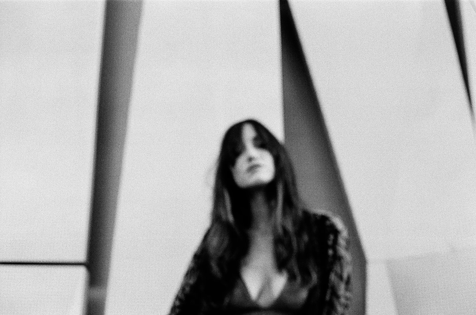 Black and White Film Portraits On The Canon A1 - Jada And David Parrish