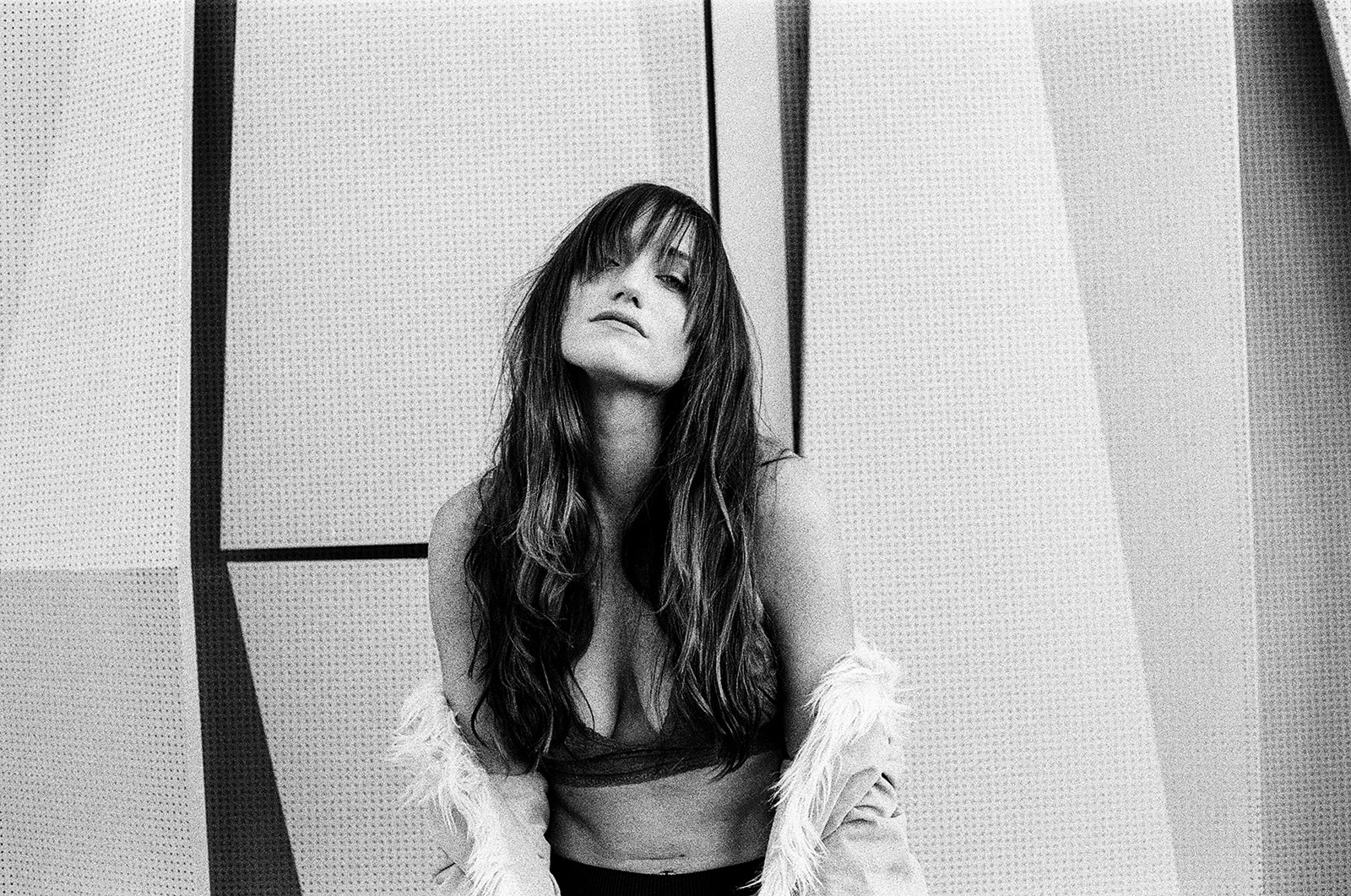 Black and White Film Portraits On The Canon A1 - Jada And David Parrish