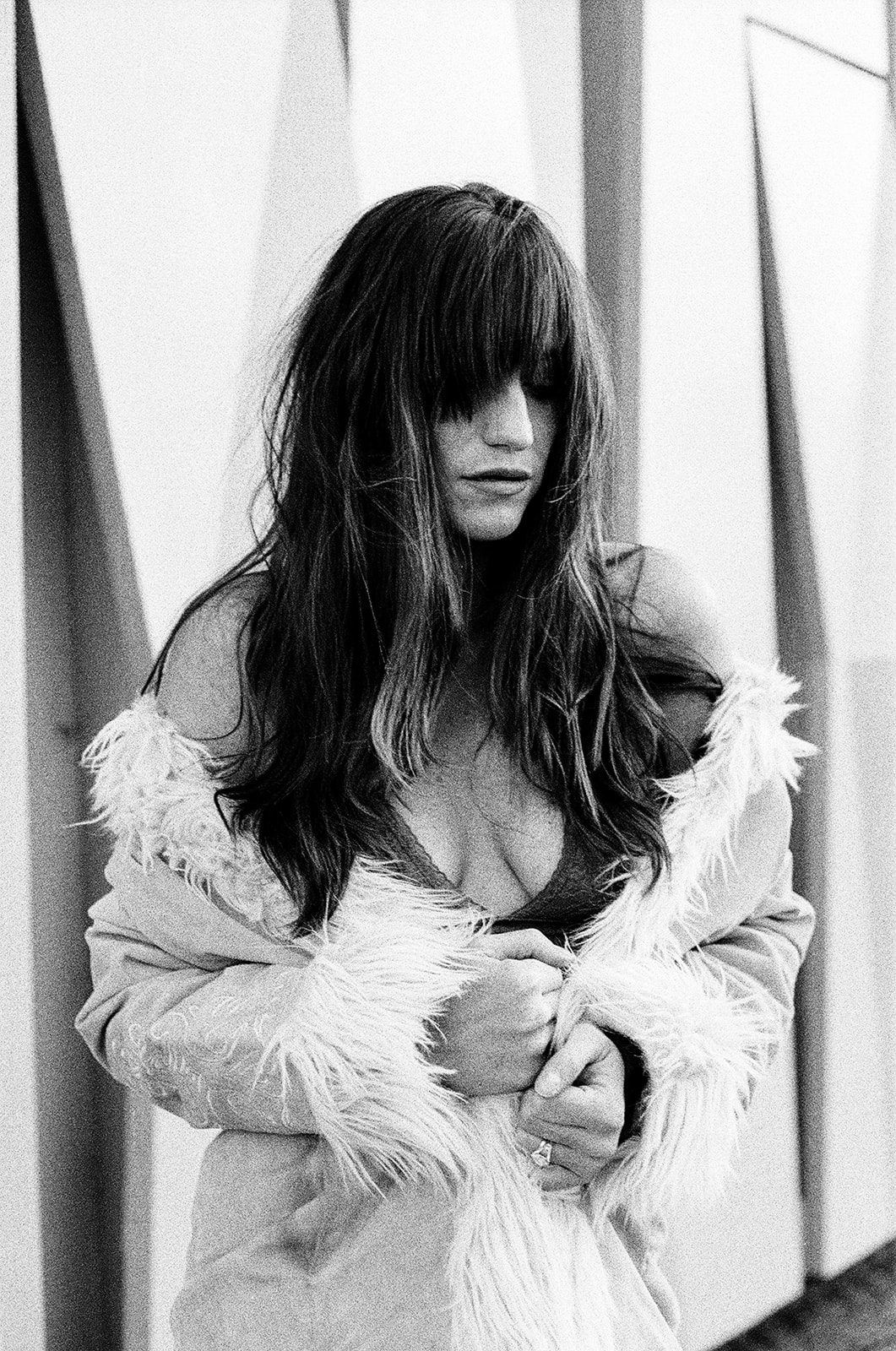 Black and White Film Portraits On The Canon A1 - Jada And David Parrish