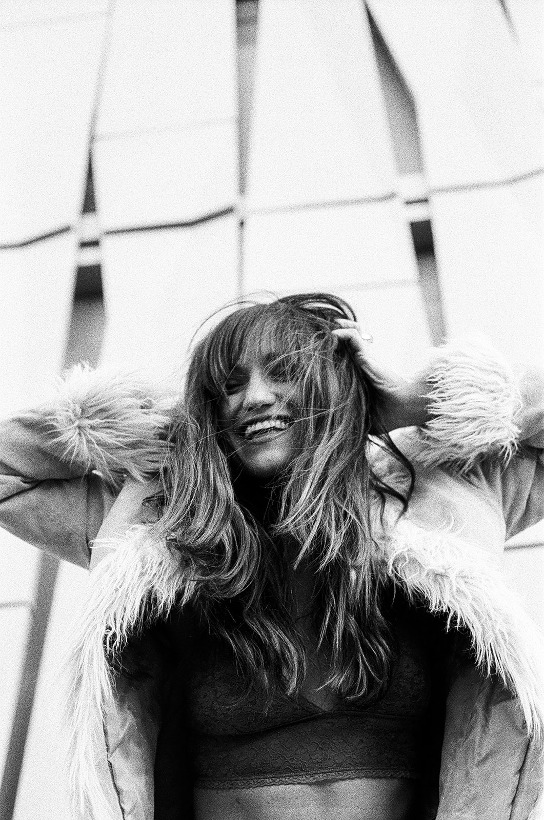 Black and White Film Portraits On The Canon A1 - Jada And David Parrish