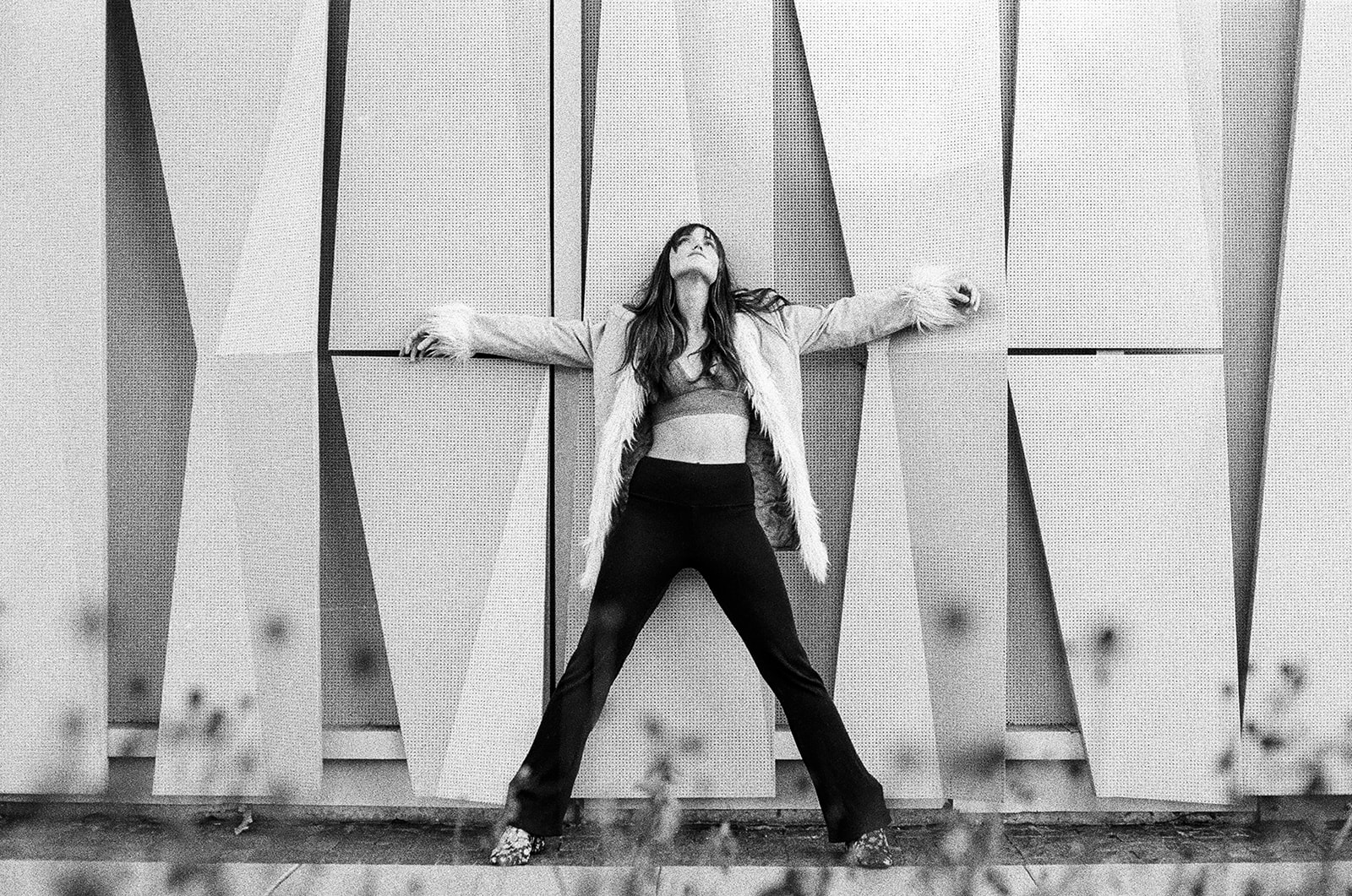 Black and White Film Portraits On The Canon A1 - Jada And David Parrish