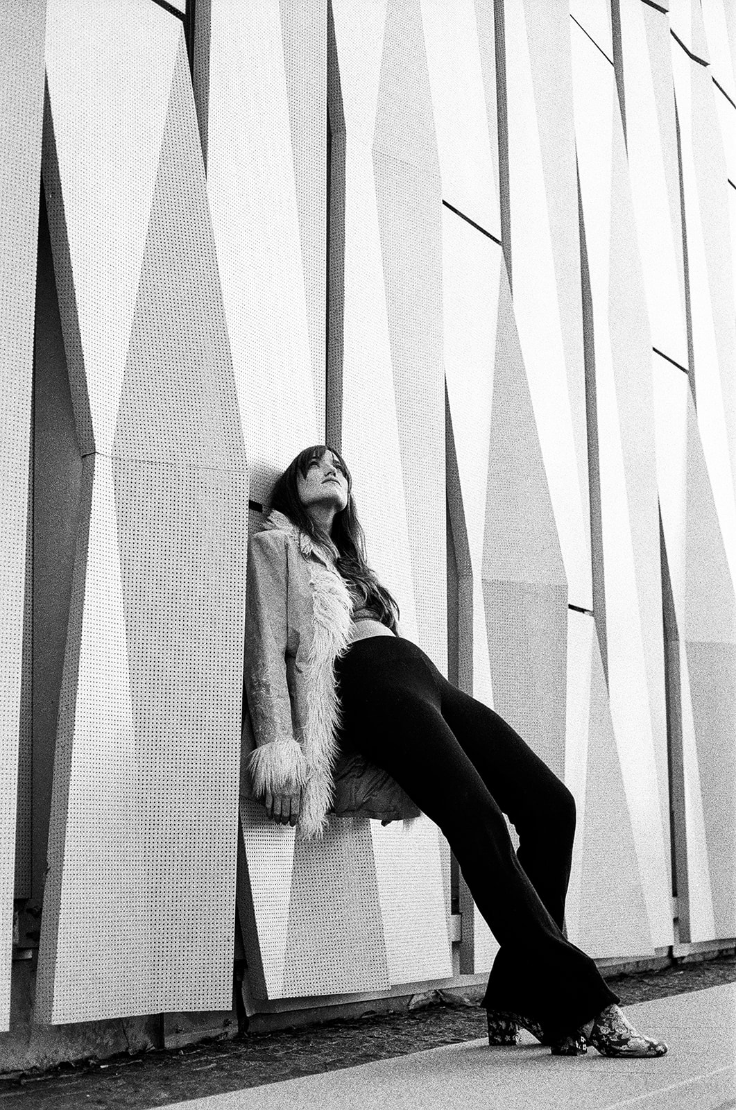 Black and White Film Portraits On The Canon A1 - Jada And David Parrish