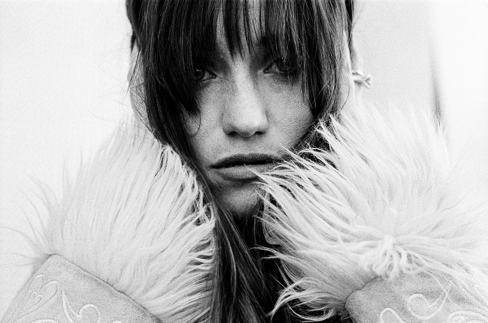 Black and White Film Portraits On The Canon A1 | Jada and David