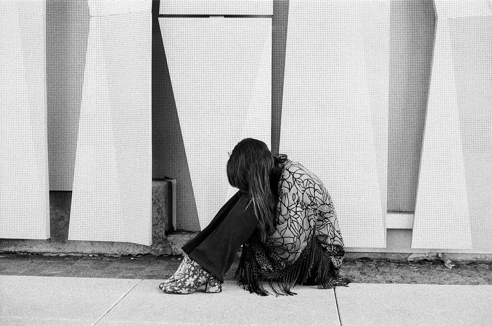 Black and White Film Portraits On The Canon A1 - Jada And David Parrish