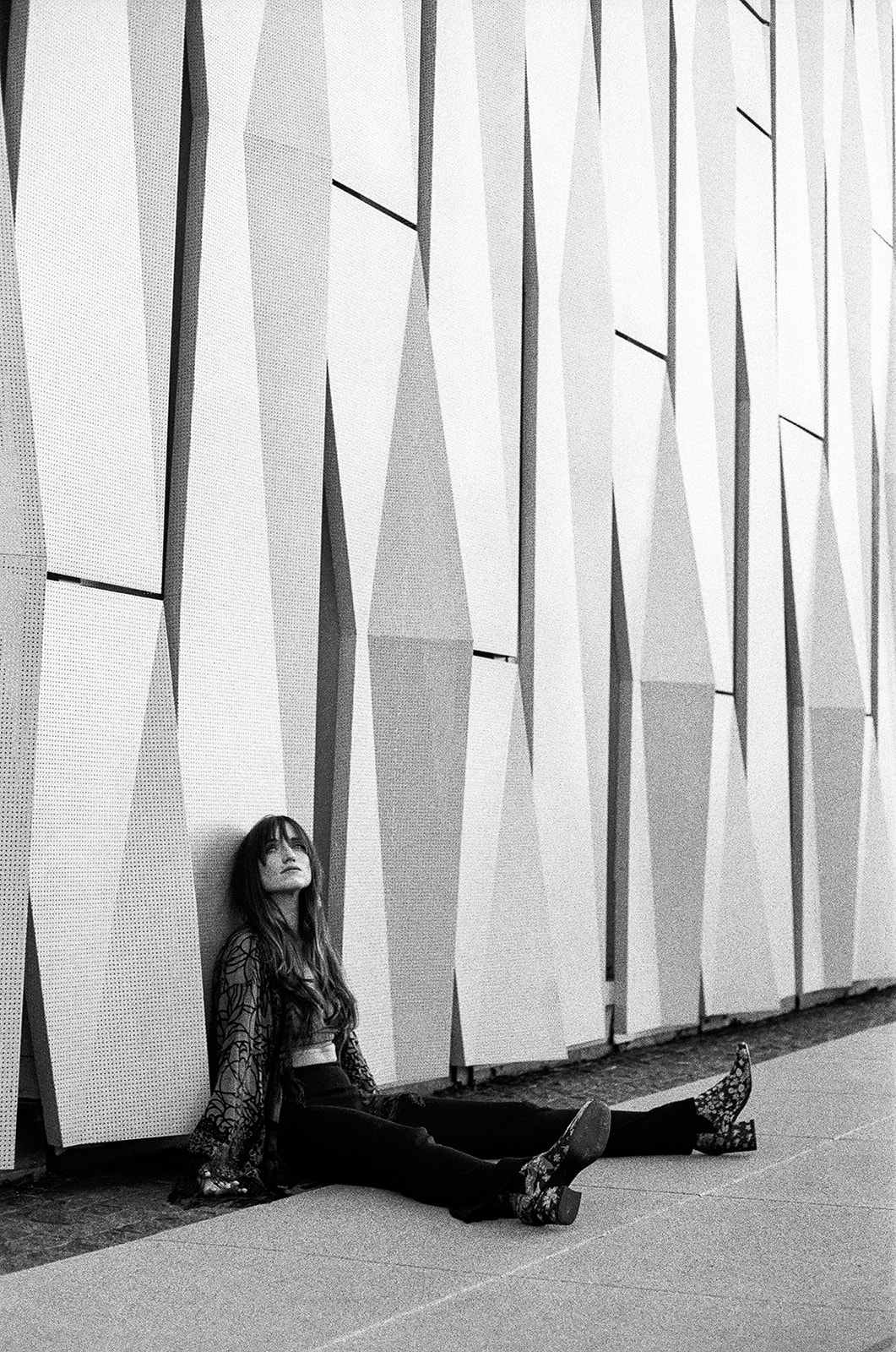 Black and White Film Portraits On The Canon A1 - Jada And David Parrish