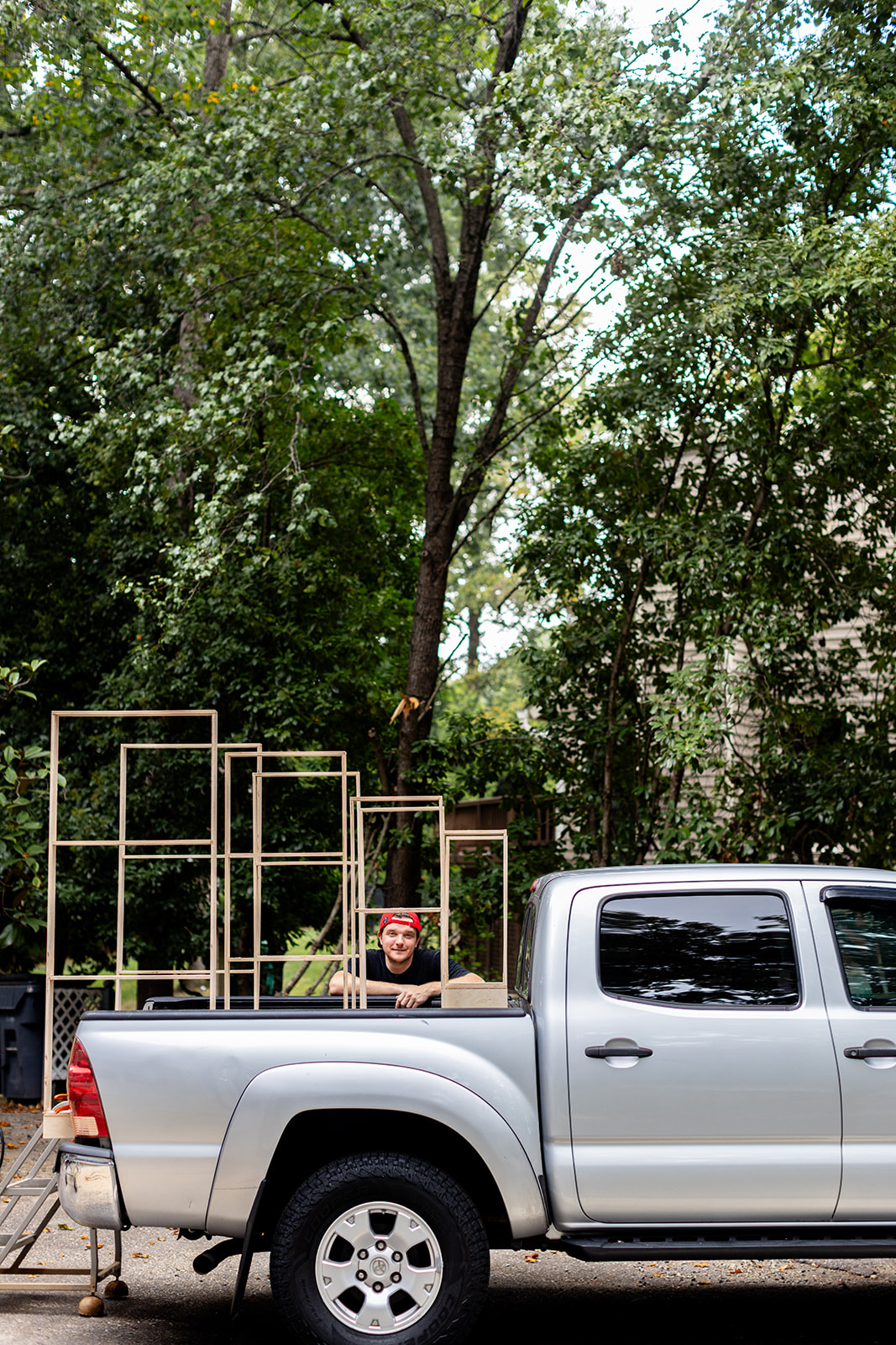 Day 2 of the Truck Bed Photo Set Build - Jada And David Parrish