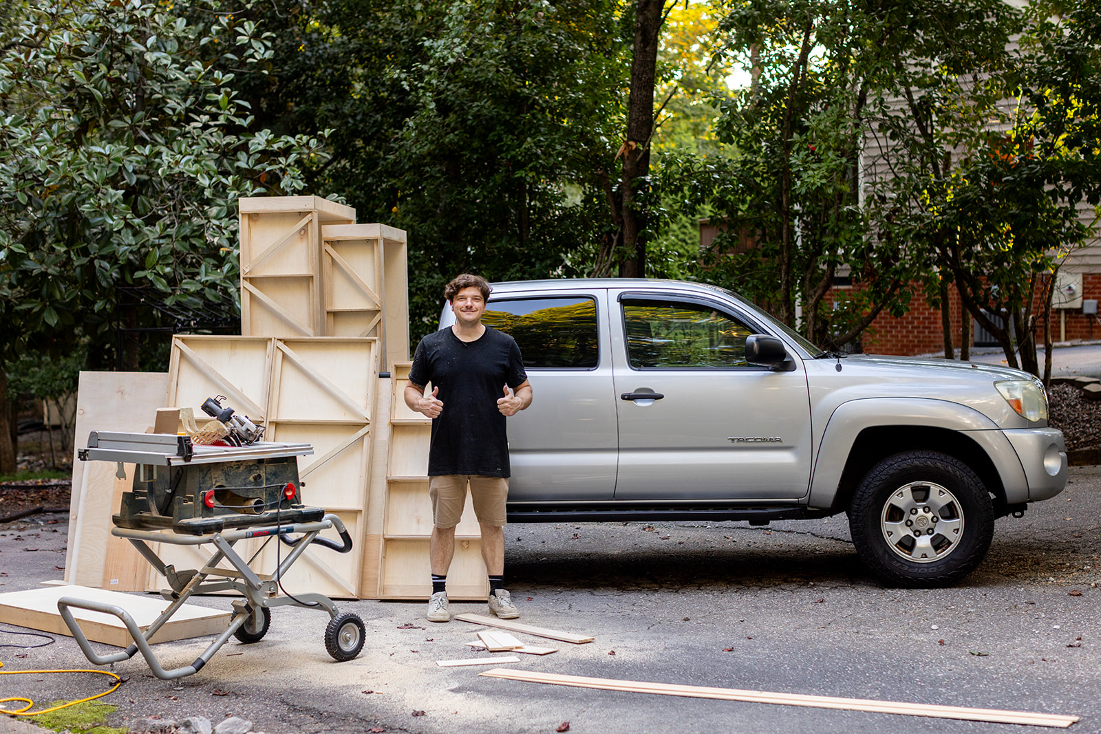 Days 4 and 5 of the Truck Bed Photo Set Build - Jada And David Parrish