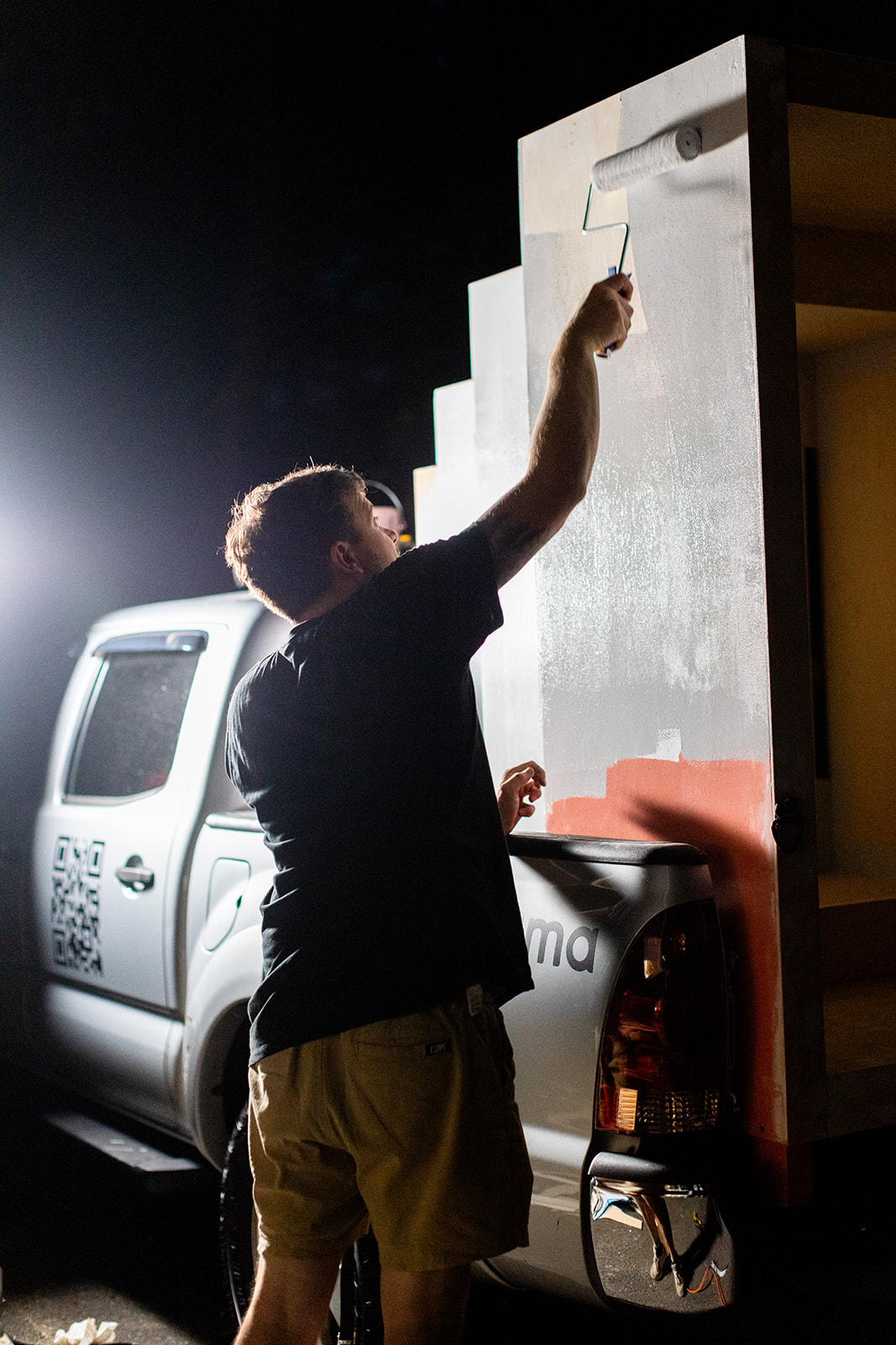 Days 8 and 9 of The Truck Bed Photo Set Build - Jada And David Parrish