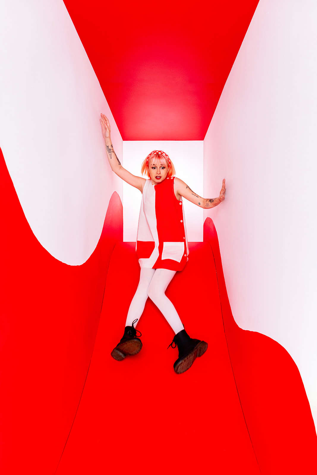 Attic Series Set 3 | Building a Slide Photo Set in Our Attic - Jada And David Parrish