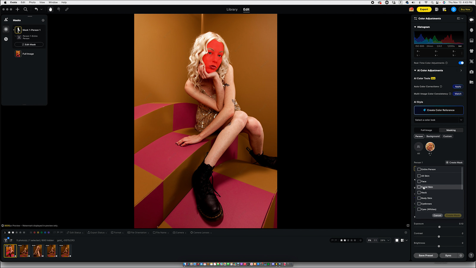 How We Edit an Entire Photoshoot in Minutes Using Evoto - Jada And David Parrish