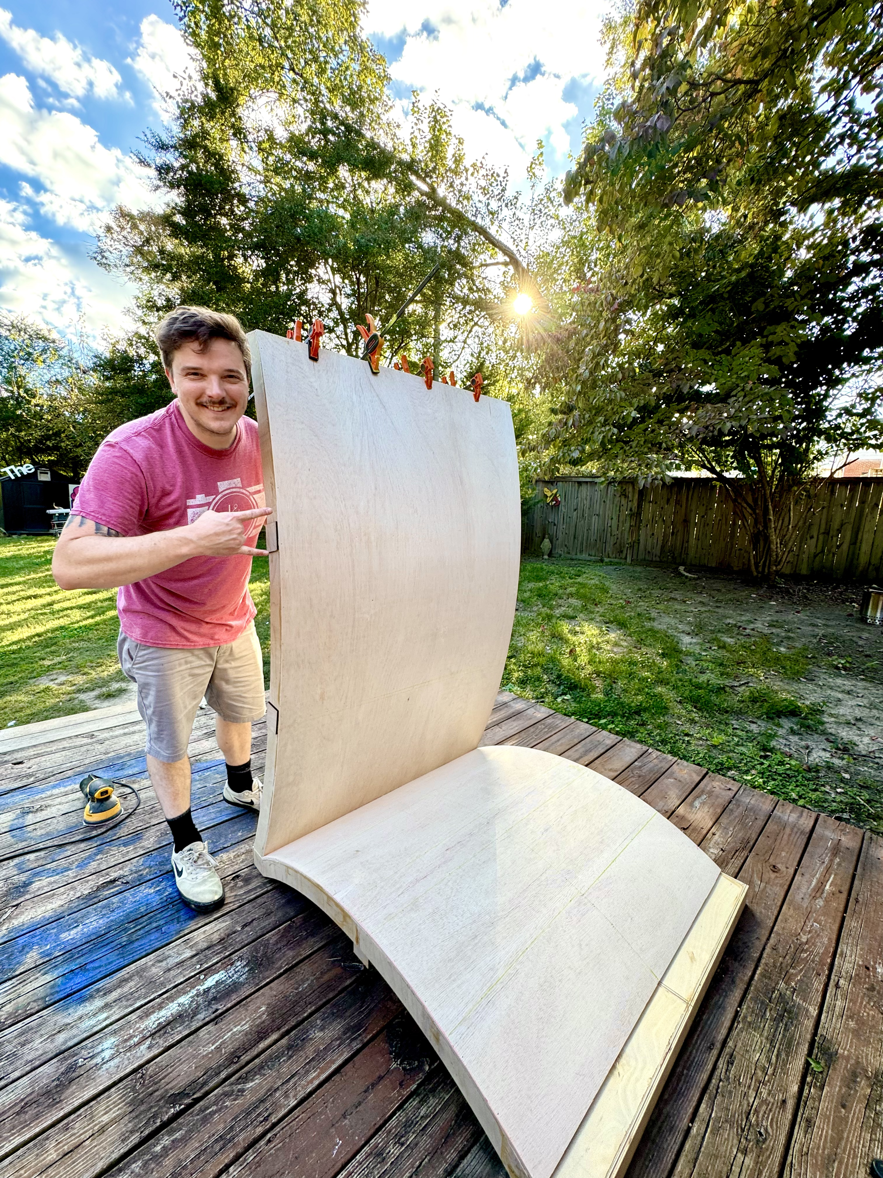 What We Learned from a Sheet of Bendy Plywood - Jada And David Parrish