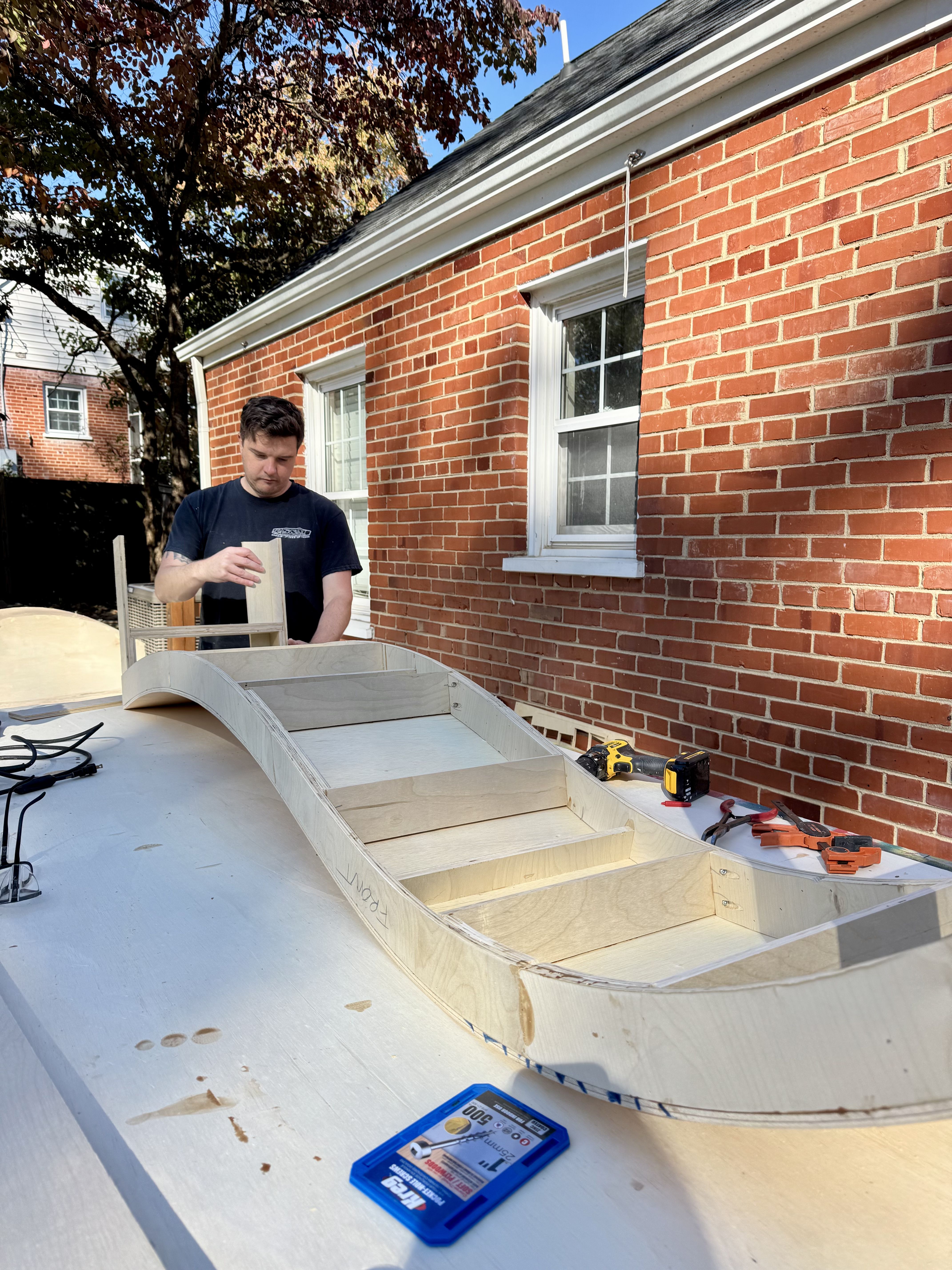 What We Learned from a Sheet of Bendy Plywood - Jada And David Parrish