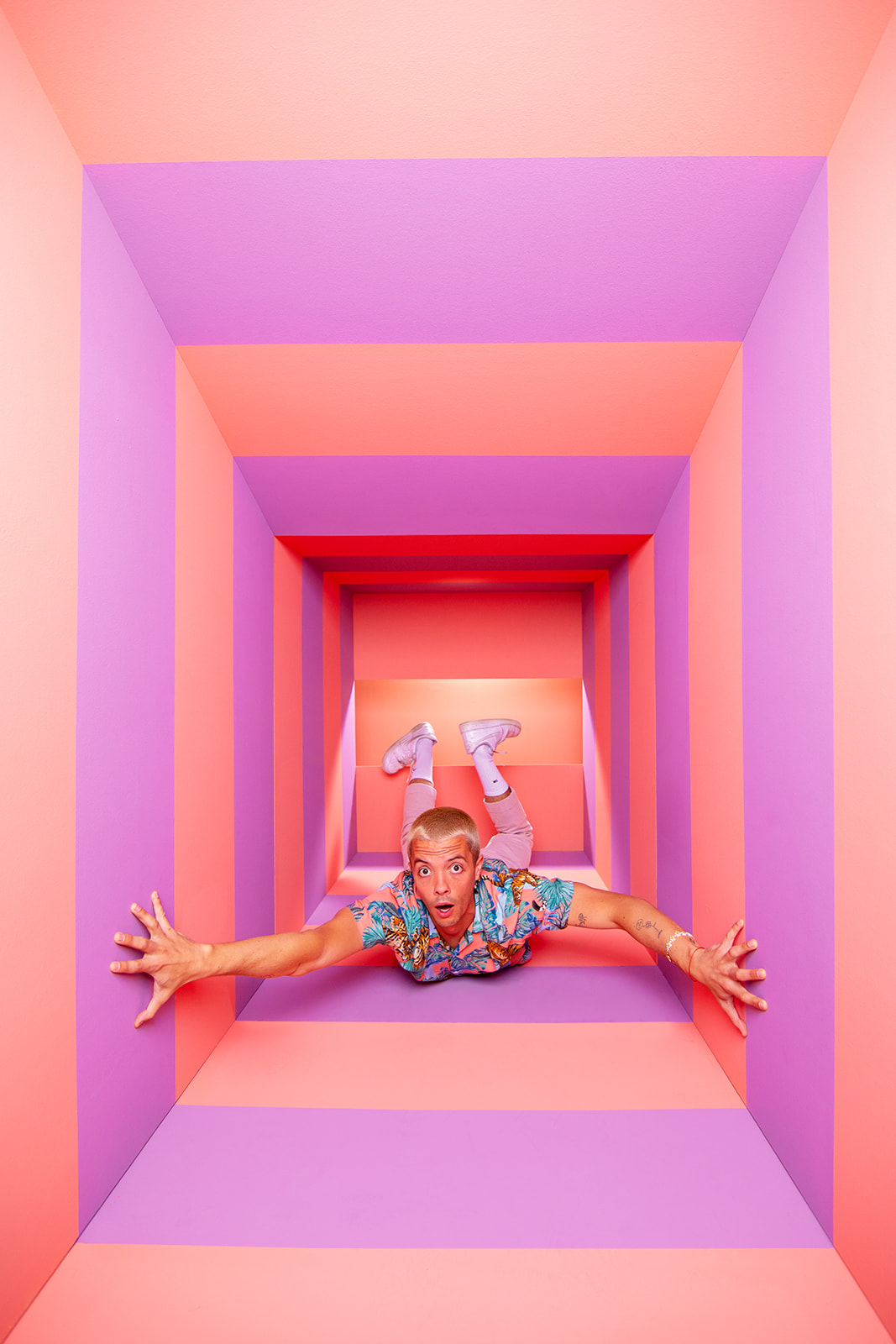 Pastel Space Tunnel with Tony Ferrari - Jada And David Parrish