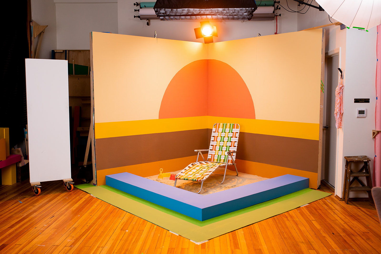 When the Beach Comes to the Studio: A Surreal Sandbox Set - Jada And David Parrish