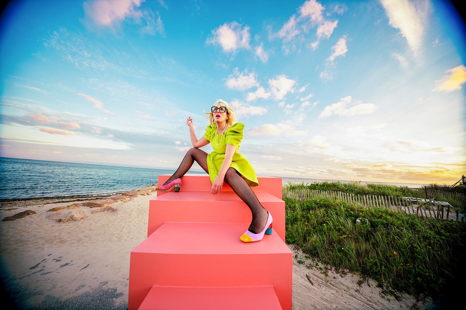 Our First Photoshoot With a Mobile Photo Studio in Cape Cod - Jada And David Parrish