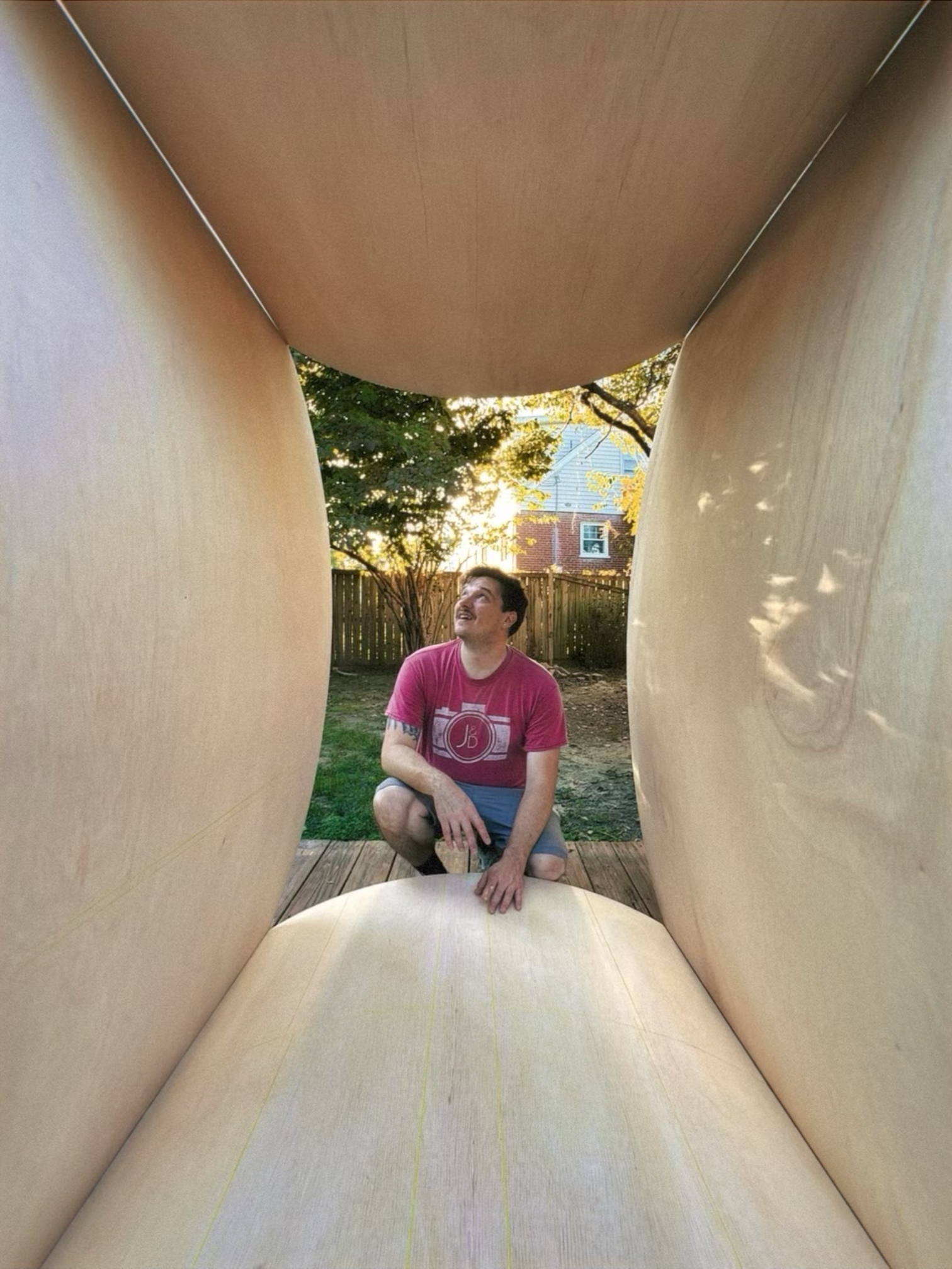 What We Learned from a Sheet of Bendy Plywood - Jada And David Parrish