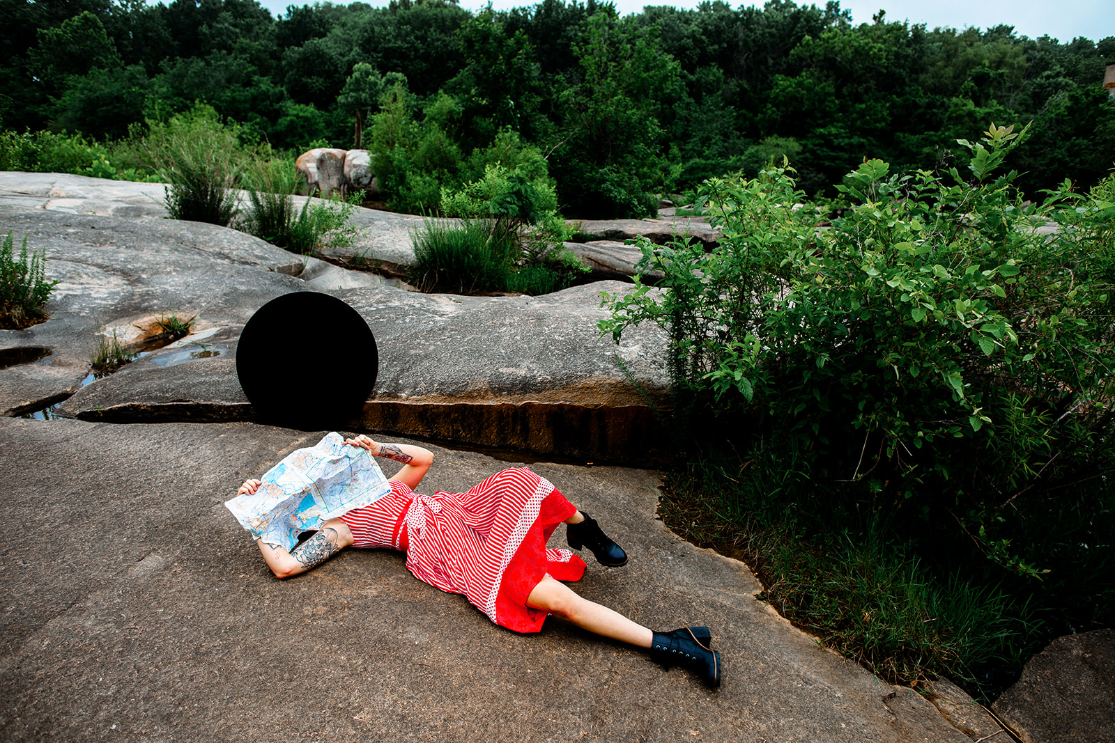 Dry Rocks Shoot #2 With The Black Hole - Jada And David Parrish
