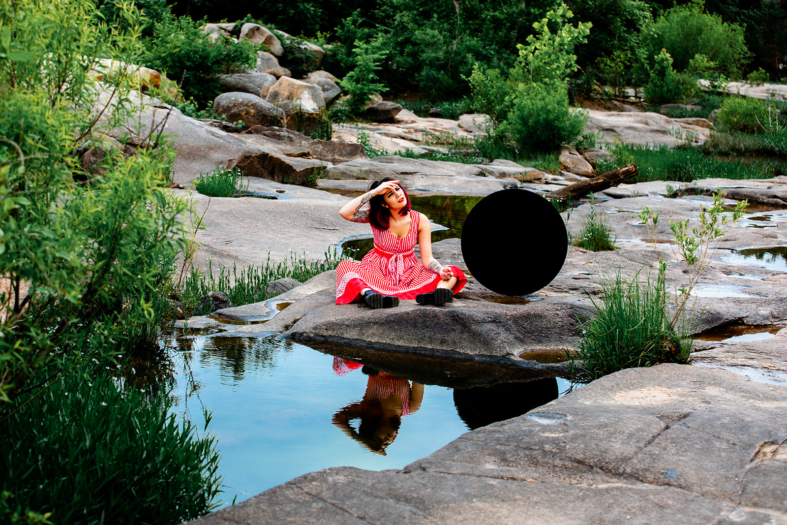 Dry Rocks Shoot #2 With The Black Hole - Jada And David Parrish