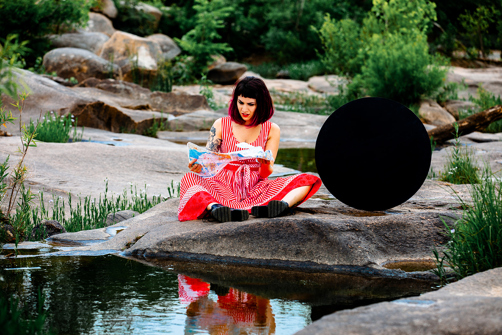 Dry Rocks Shoot #2 With The Black Hole - Jada And David Parrish