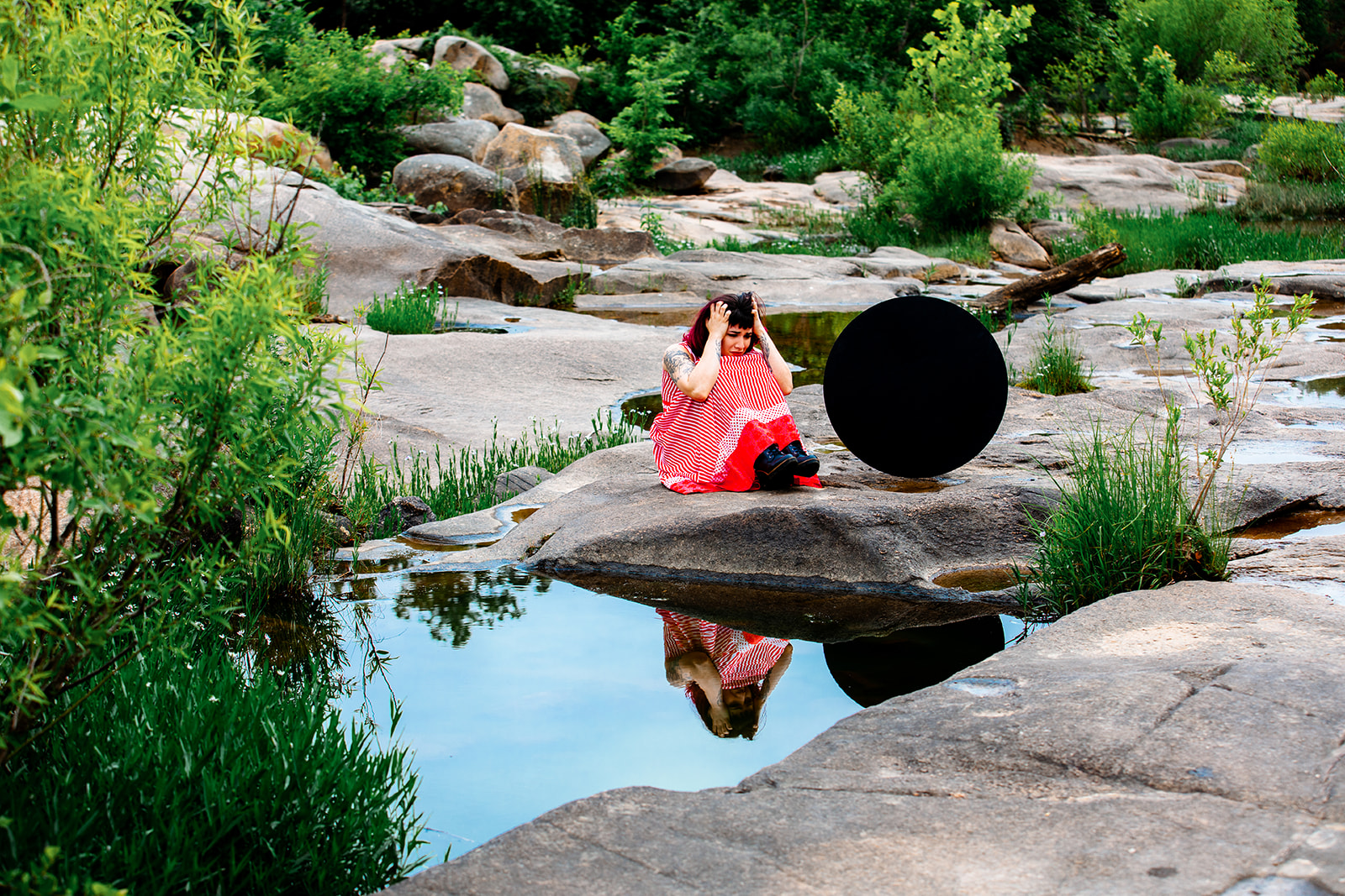 Dry Rocks Shoot #2 With The Black Hole - Jada And David Parrish