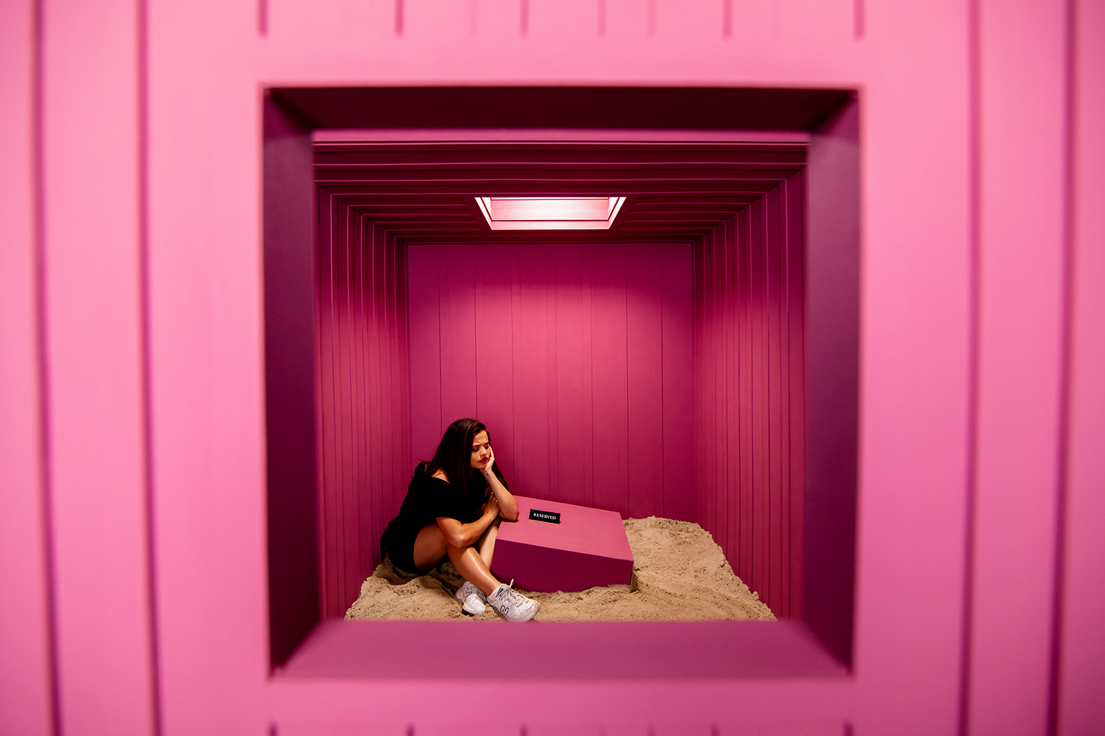 Fallen Pixel In Desert - Jada And David Parrish