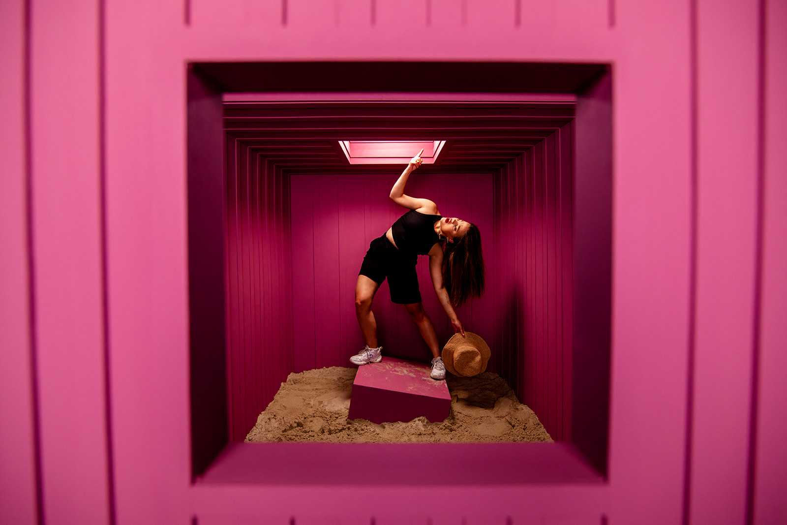 Fallen Pixel In Desert - Jada And David Parrish