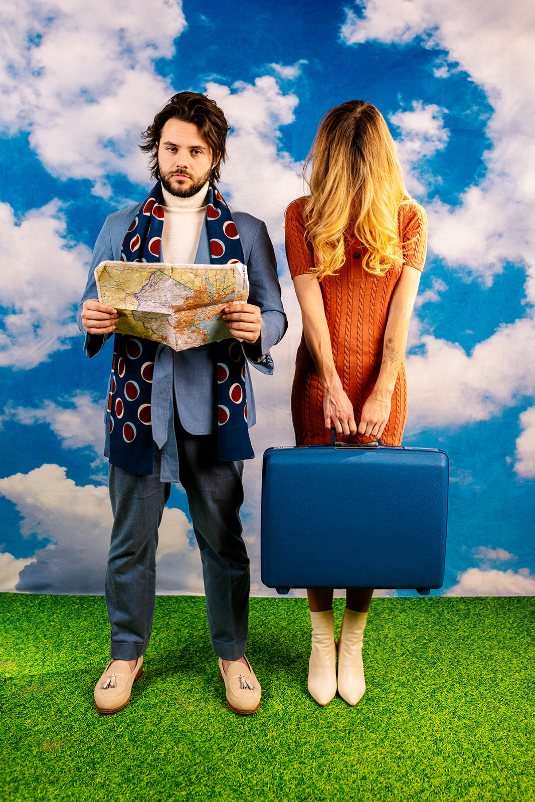 In The Clouds Fashion Editorial - Jada And David Parrish