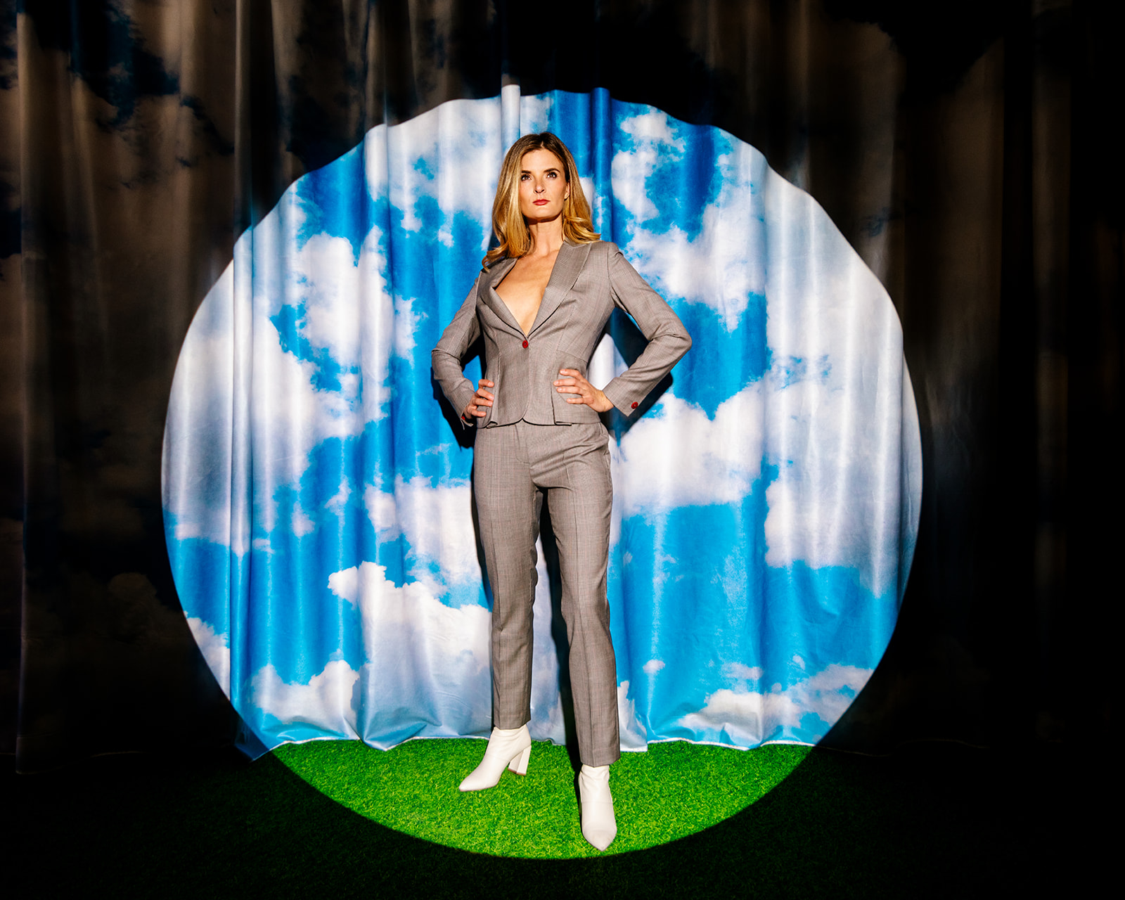 In The Clouds Fashion Editorial - Jada And David Parrish