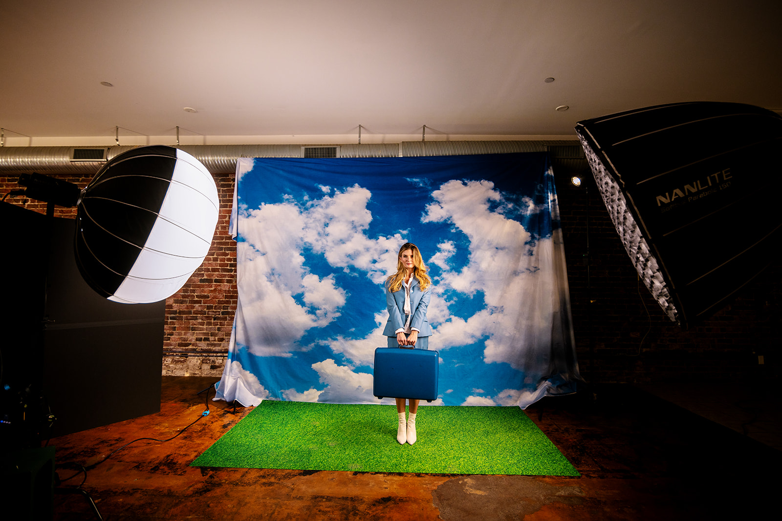 In The Clouds Fashion Editorial - Jada And David Parrish