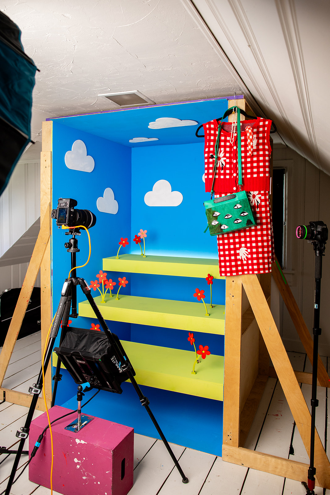 Attic Series Set 4 | Shooting Portraits with a 15mm Fisheye Lens - Jada And David Parrish
