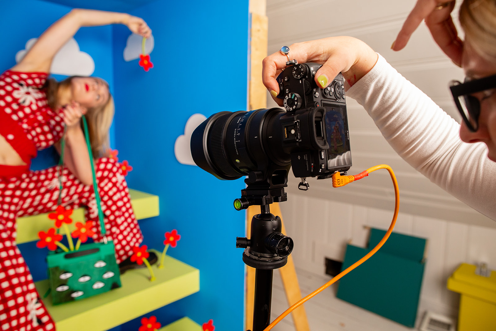 Attic Series Set 4 | Shooting Portraits with a 15mm Fisheye Lens - Jada And David Parrish