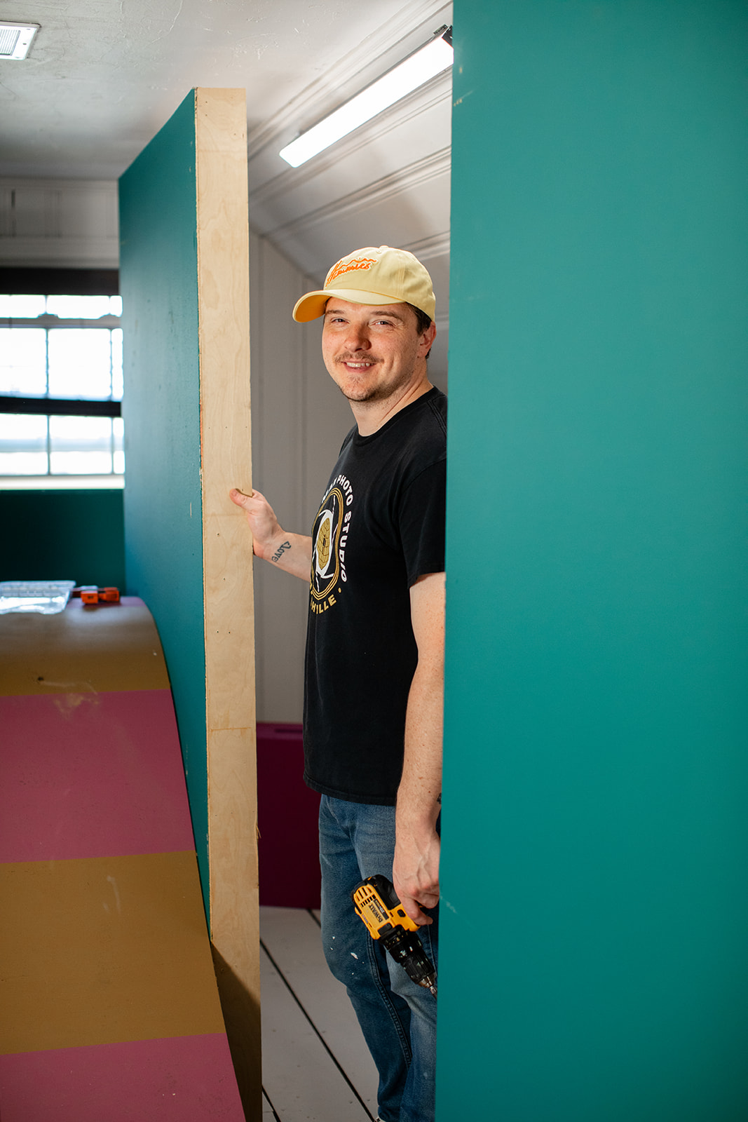 Attic Series Set 3 | Building a Slide Photo Set in Our Attic - Jada And David Parrish