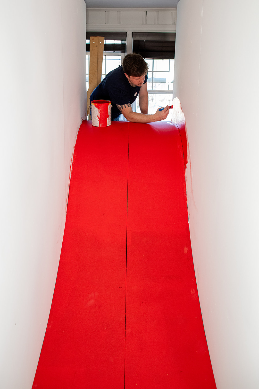 Attic Series Set 3 | Building a Slide Photo Set in Our Attic - Jada And David Parrish