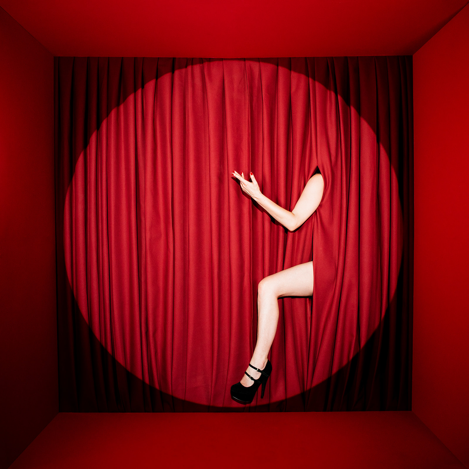 How To Create a Theatrical Portrait Photoshoot Using a Spotlight - Jada And David Parrish