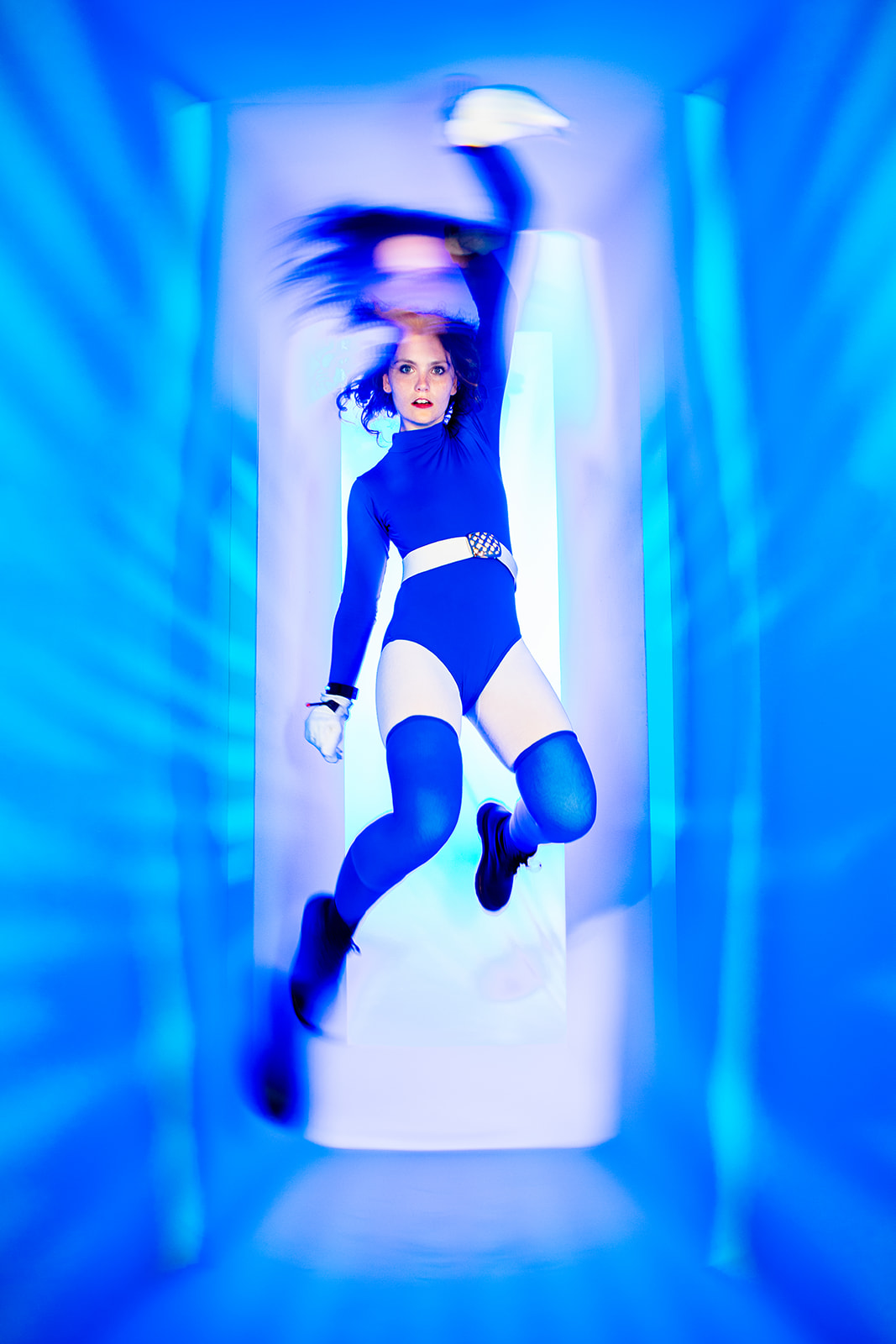 Lost in Space Photoshoot with Prism Lens FX  - Jada And David Parrish