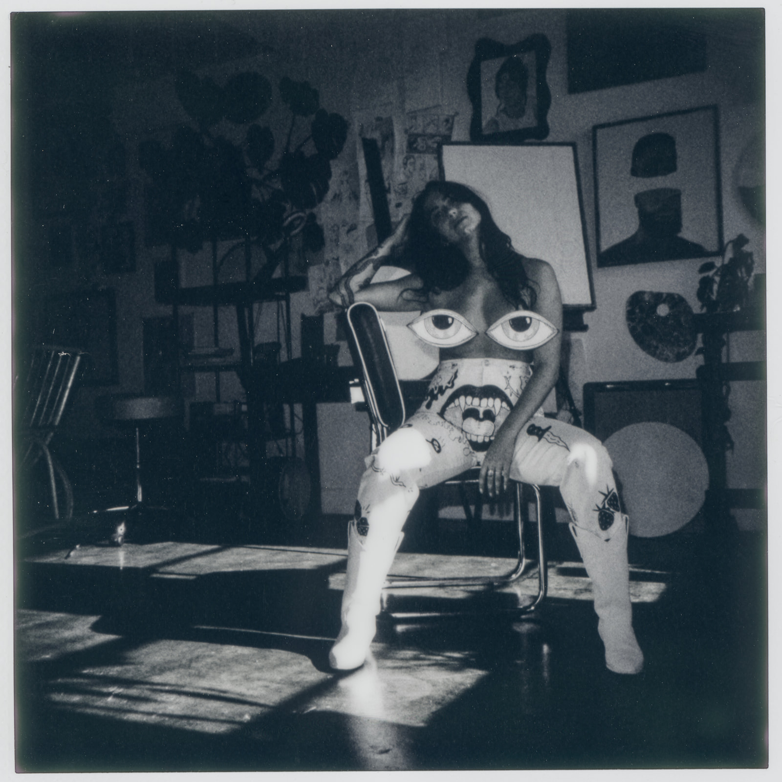 Portrait Shoot With The Diana Instant Square Camera - Jada And David Parrish