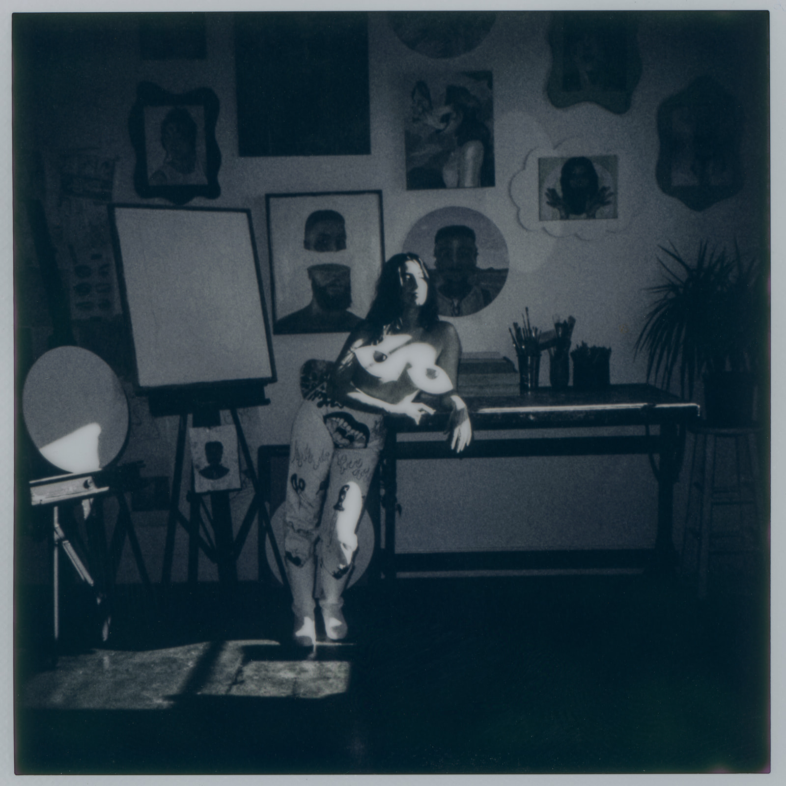 Portrait Shoot With The Diana Instant Square Camera - Jada And David Parrish