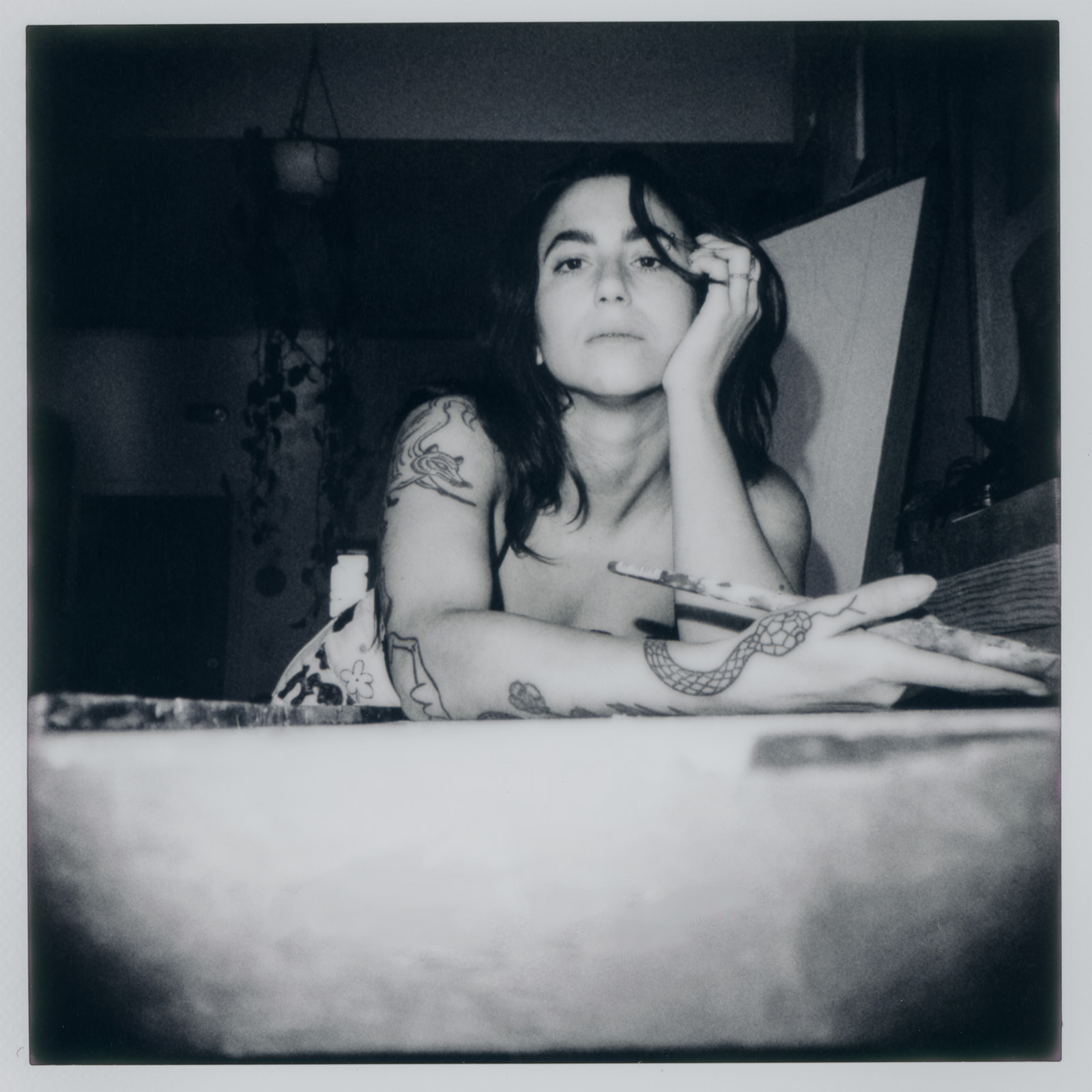 Portrait Shoot With The Diana Instant Square Camera - Jada And David Parrish