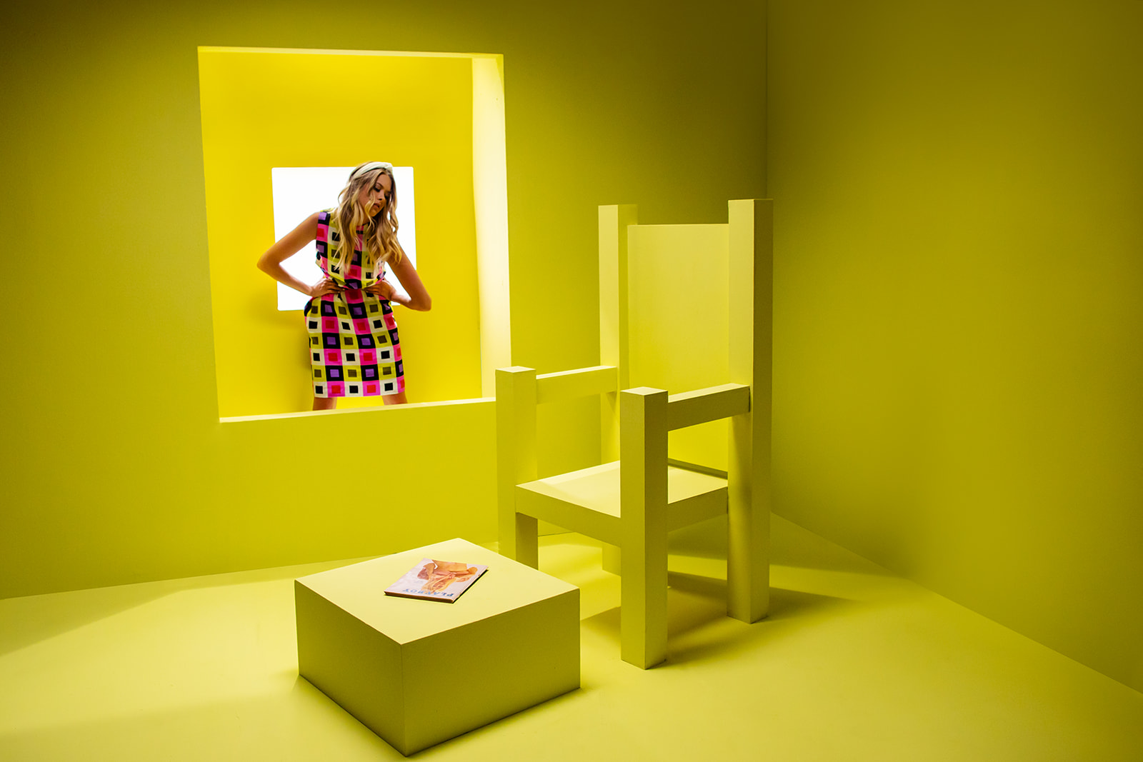 Room With Chair Conceptual Photo Shoot - Jada And David Parrish