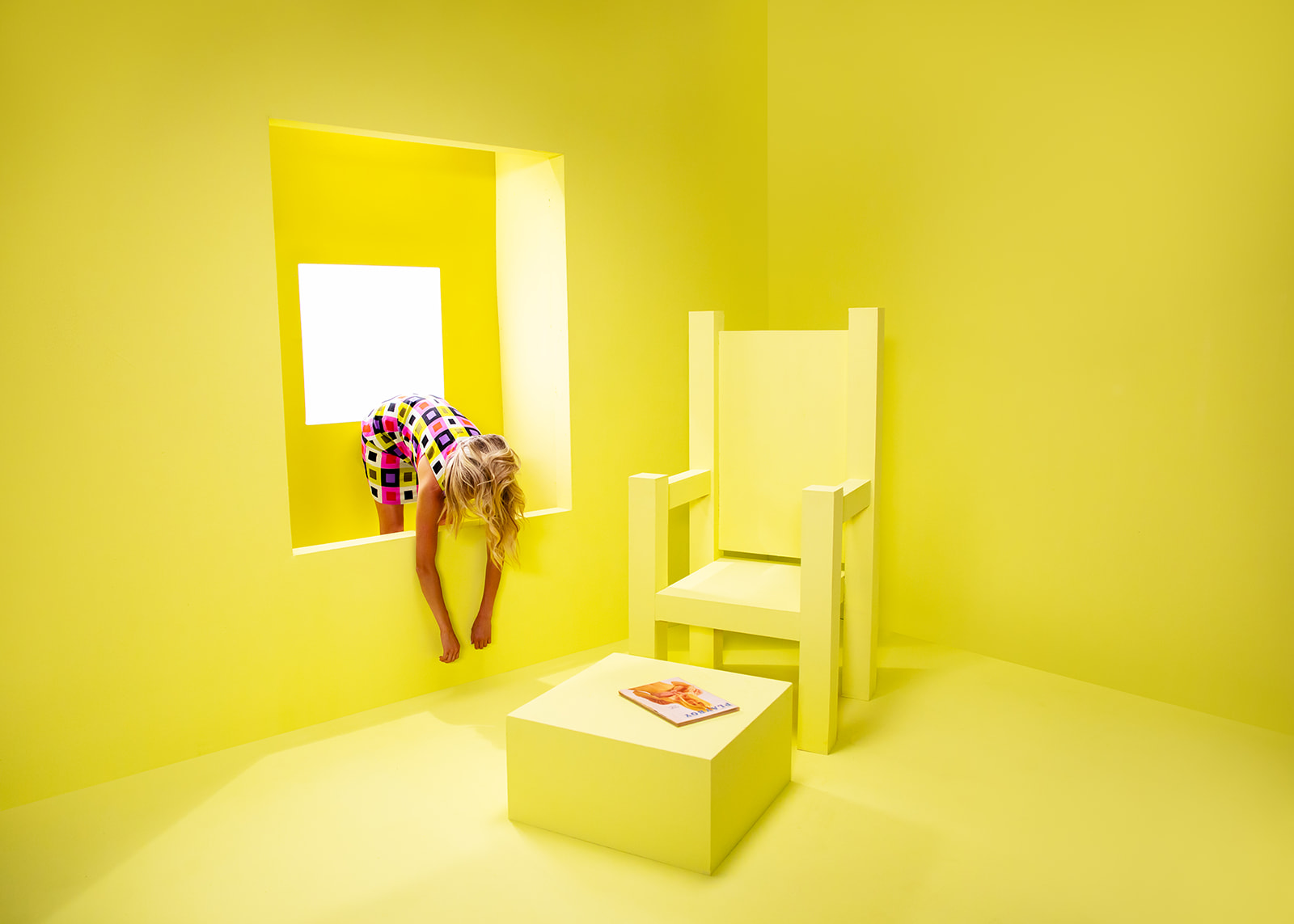 Room With Chair Conceptual Photo Shoot - Jada And David Parrish