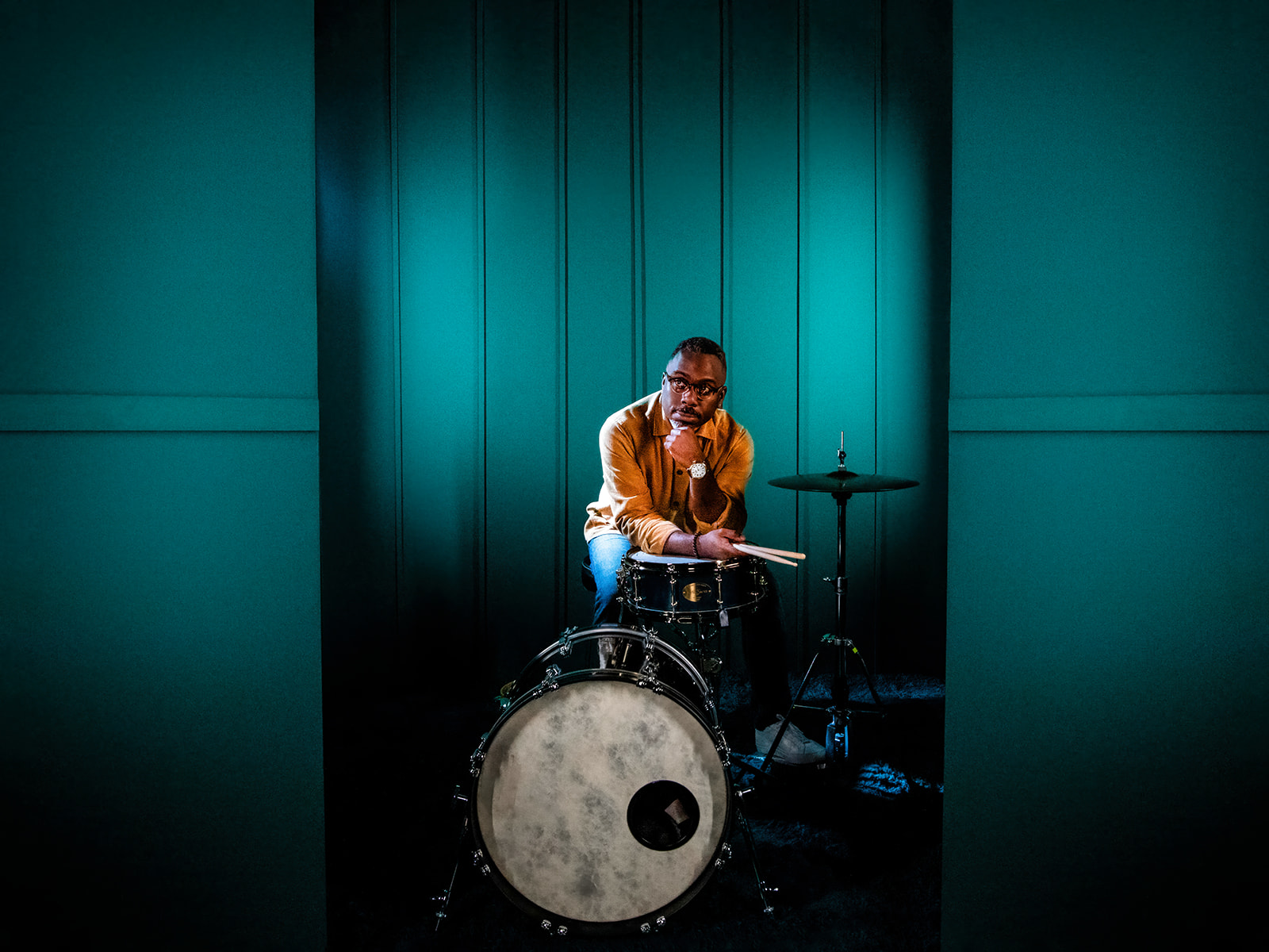 Late Night Drum Solo With Grammy Nominated Drummer Nate Smith - Jada And David Parrish