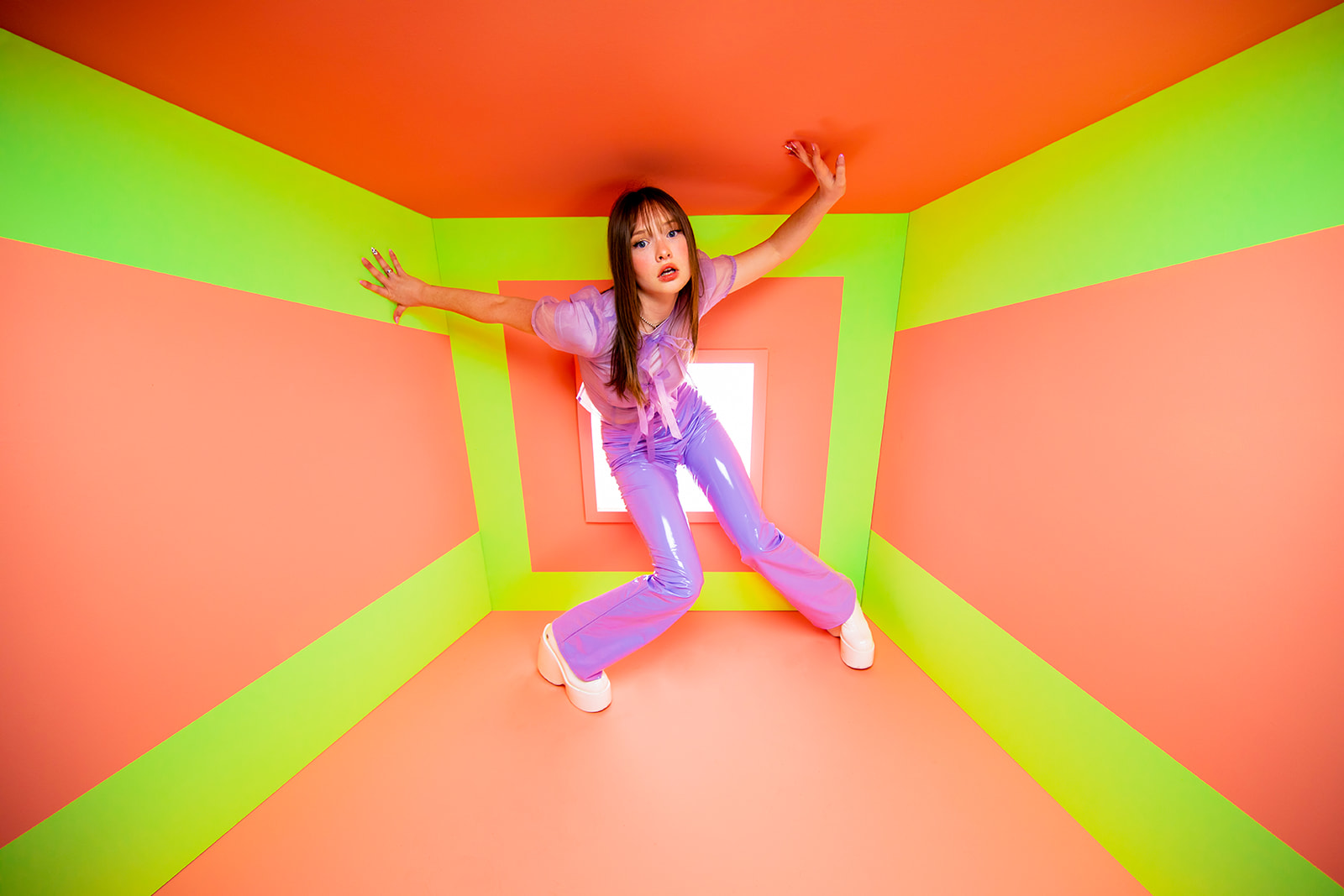Trapped in Sunshine Photo Shoot with Zoe Colletti - Jada And David Parrish